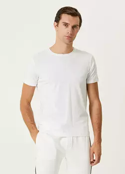 Футболка с логотипом Beymen Club, белый