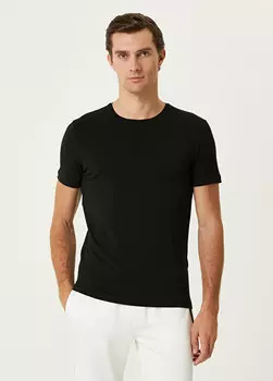 Футболка с логотипом Beymen Club, черный