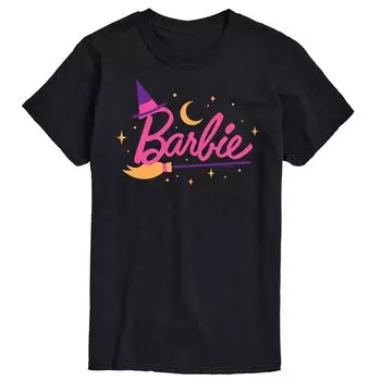 Футболка с логотипом Big & Tall Barbie Witch Licensed Character, черный