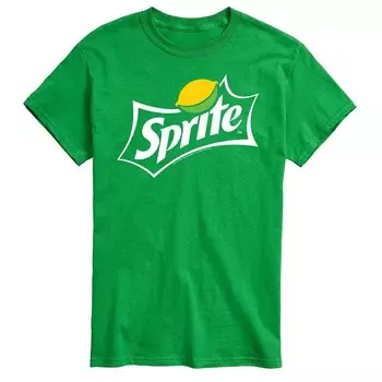 Футболка с логотипом Big & Tall Coca-Cola Sprite Licensed Character, зеленый