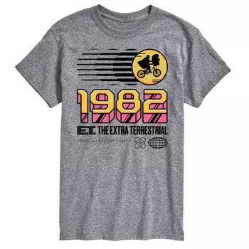 Футболка с логотипом Big & Tall ET 982 License, серый