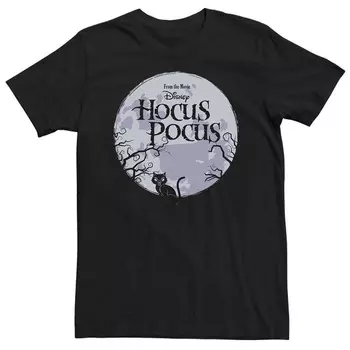 Футболка с логотипом Big & Tall Hocus Pocus и изображением полнолуния Licensed Character, черный