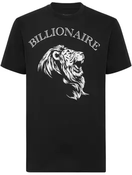 Футболка с логотипом Billionaire, черный