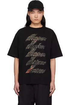 Футболка с логотипом Black Spark We11done