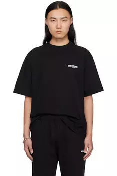 Футболка с логотипом Black Wave We11done