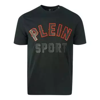 Футболка с логотипом Block Plein Sport, черный