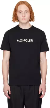 Футболка с логотипом Bonded Moncler, черный