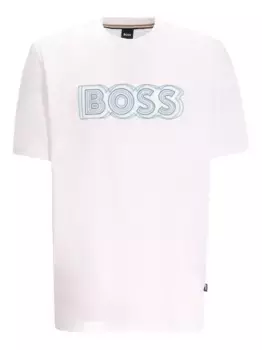 Футболка с логотипом BOSS, белый