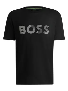 Футболка с логотипом BOSS, черный