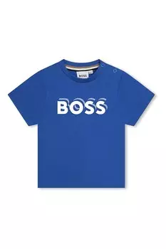 Футболка с логотипом Boss Kidswear, белый