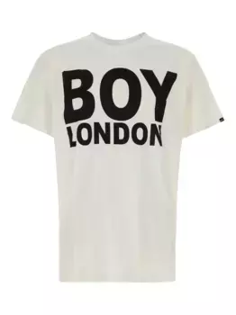 Футболка с логотипом Boy London, белый