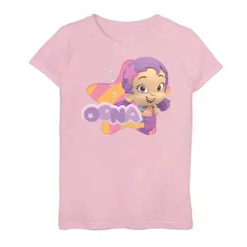Футболка с логотипом Bubble Guppies Oona для девочек 7–16 лет Licensed Character