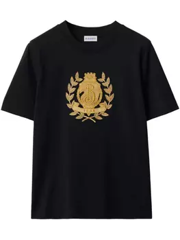 Футболка с логотипом Burberry B, черный