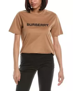 Футболка с логотипом Burberry, белый