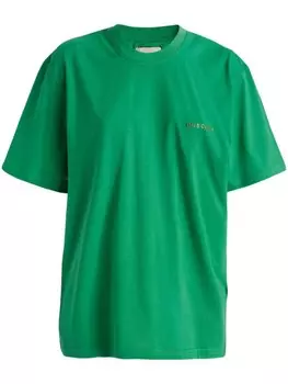 Футболка с логотипом Buscemi, зеленый