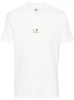 Футболка с логотипом C.P. Company, белый