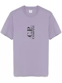 Футболка с логотипом C.P. Company, фиолетовый