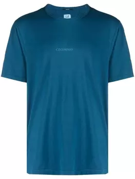 Футболка с логотипом C.P. Company, синий