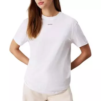 Футболка с логотипом Calvin Klein, белый