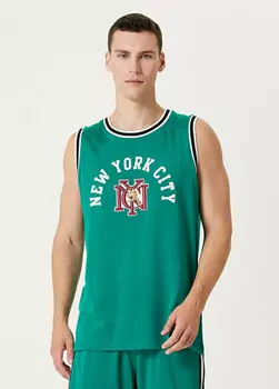 Футболка с логотипом Champion, зеленый