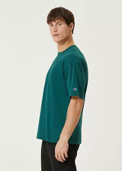 Футболка с логотипом Champion, зеленый