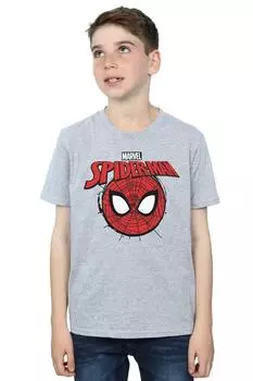 Футболка с логотипом Человека-паука Marvel, серый