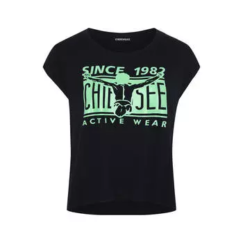 Футболка с логотипом CHIEMSEE, цвет schwarz