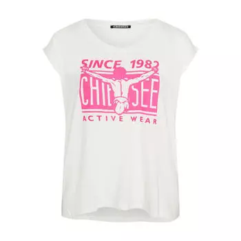Футболка с логотипом CHIEMSEE, цвет weiss