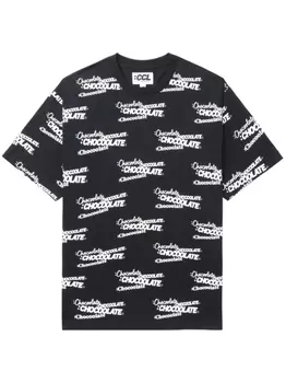 Футболка с логотипом CHOCOOLATE, черный