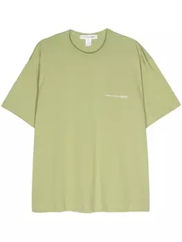 Футболка с логотипом Comme Des Garons Shirt, зеленый