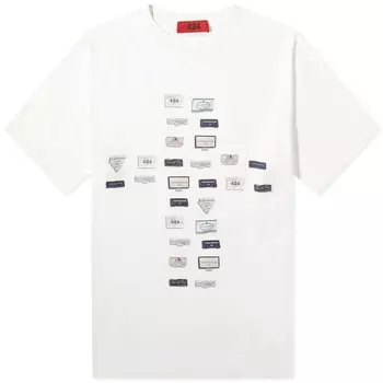 Футболка с логотипом Cross 424, белый