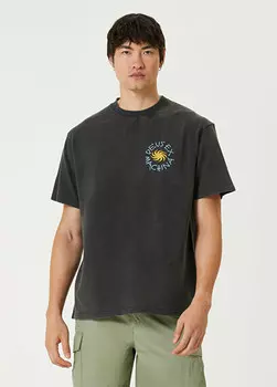 Футболка с логотипом Deus Ex Machina, серый