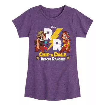 Футболка с логотипом Disney's Chip N Dale для девочек 7–16 лет Licensed Character
