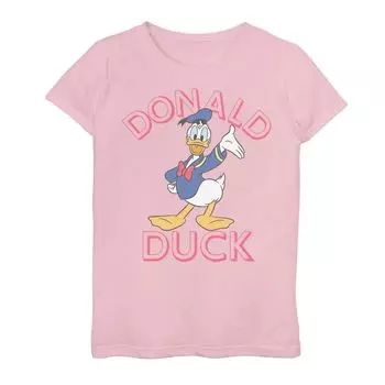Футболка с логотипом Disney's Donald Duck для девочек 7–16 лет Happy Wave Disney