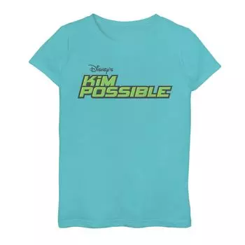 Футболка с логотипом Disney's Kimpossible для девочек 7–16 лет Licensed Character