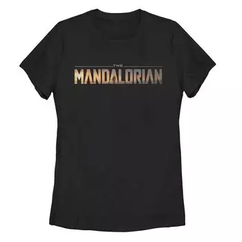 Футболка с логотипом Disney's Star Wars The Mandalorian для юниоров Licensed Character