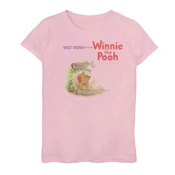 Футболка с логотипом Disney's Winnie The Pooh для девочек 7–16 лет, застрявшая в доме кролика Disney