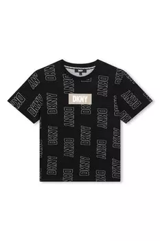 Футболка с логотипом Dkny, черный