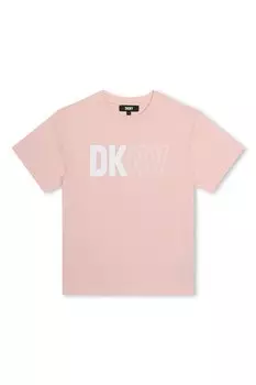 Футболка с логотипом Dkny, розовый