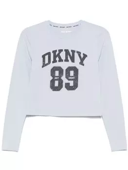 Футболка с логотипом DKNY, синий