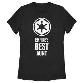 Футболка с логотипом для юниоров Star Wars Empire's Best Aunt Empire Licensed Character