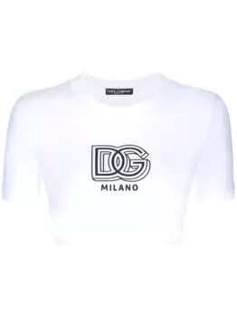 Футболка с логотипом DOLCE & GABBANA, белый