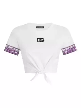 Футболка с логотипом DOLCE & GABBANA, белый