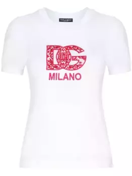 Футболка с логотипом DOLCE & GABBANA, белый