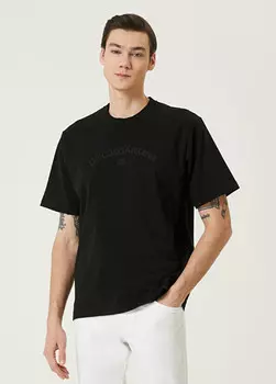 Футболка с логотипом Dolce&Gabbana, черный