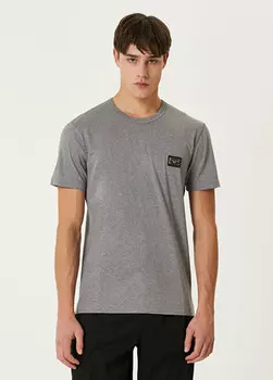 Футболка с логотипом Dolce&Gabbana, серый