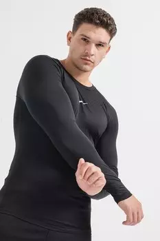 Футболка с логотипом Dri-FIT на корпусе Nike, черный