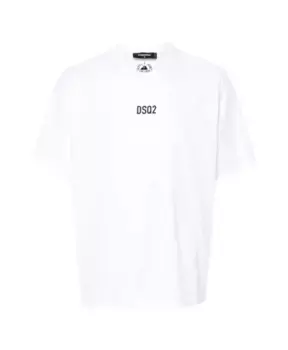 Футболка с логотипом Dsquared2, белый