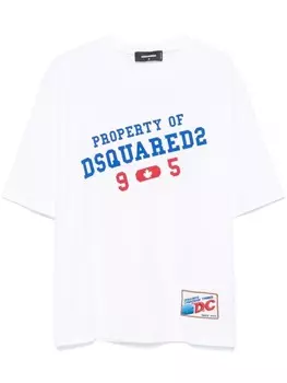 Футболка с логотипом DSQUARED2, белый