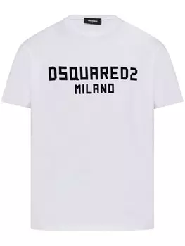 Футболка с логотипом DSQUARED2, белый